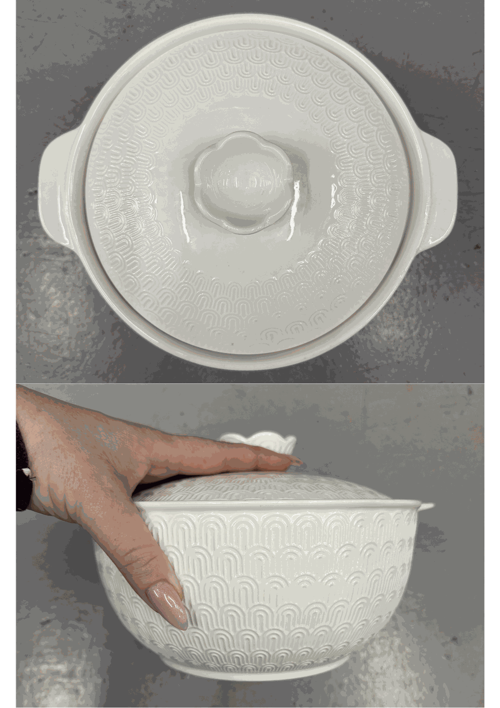 China Centre 10.5-inch Soup Pot